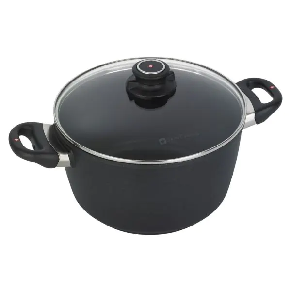 Pot Casserole D. 24 cm. Series XD induction cooker with lid by Swiss Diamond