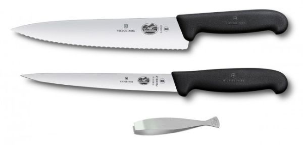 Trio FISH - Victorinox Set for fish preparation with tweezers