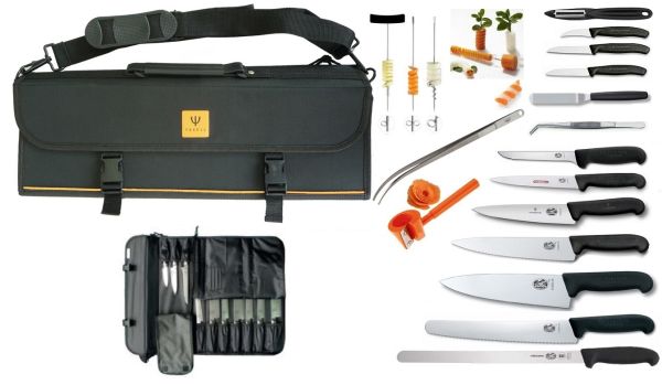 Valigetta Creative completa di Coltelli e accessori Victorinox