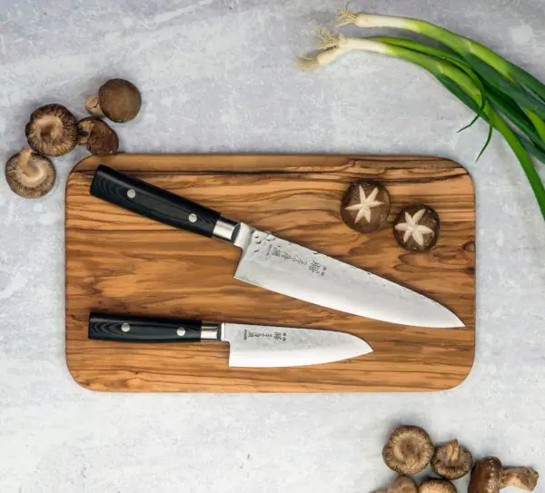 Zen Set: Zen Series Chef's Knife and Santoku Knife by Yaxell