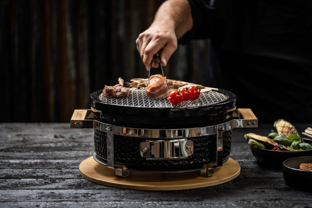  grill Shichirin di YAKINIKU